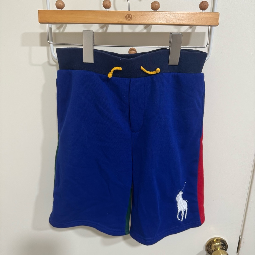 Polo by Ralph Lauren Kids Boy Big Pony Drawstring Shorts M 10-12